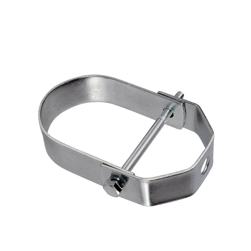 The Plumber's Choice 2 in. Clevis Hanger for Vertical Pipe Support in Standard Galvanized Steel