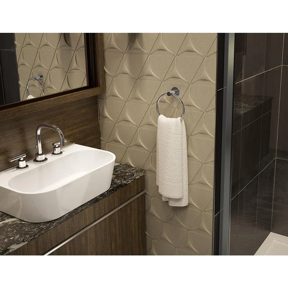 Symmons Dia Wall Mounted Towel Ring in Chrome