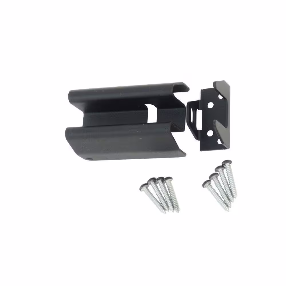 Fenix 4 in. Black Heavy Metal Security Hasp