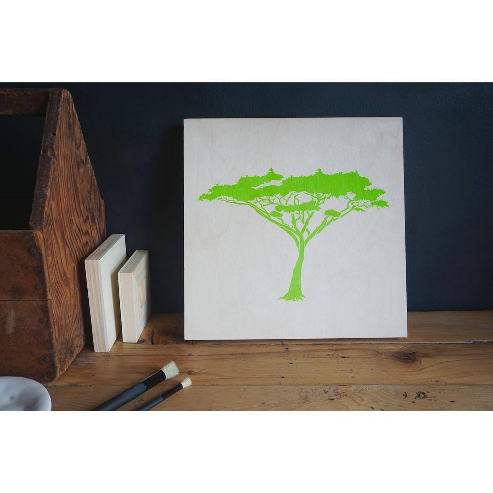 Stencil1 Acacia Tree Stencil