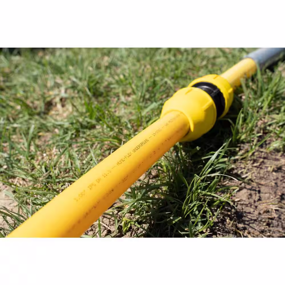 HOME-FLEX 2 in. IPS x 100 ft. DR 11 Underground Yellow Polyethylene Gas Pipe