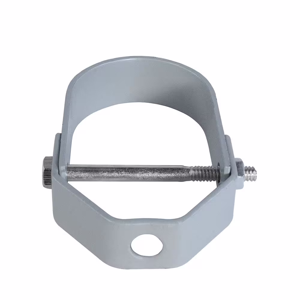 The Plumber's Choice 14 in. Clevis Hanger for Vertical Pipe Support in Standard Epoxy Coated Steel (5-Pack)