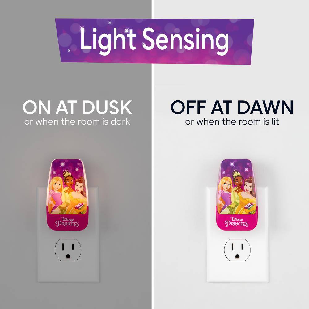 Disney Princess Contempo Light Sensing LED Night Light