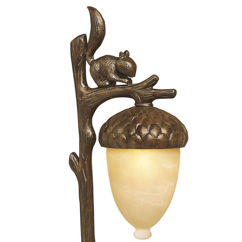 HINKLEY PATH SQUIRREL Hardwired Regency Bronze Path Light