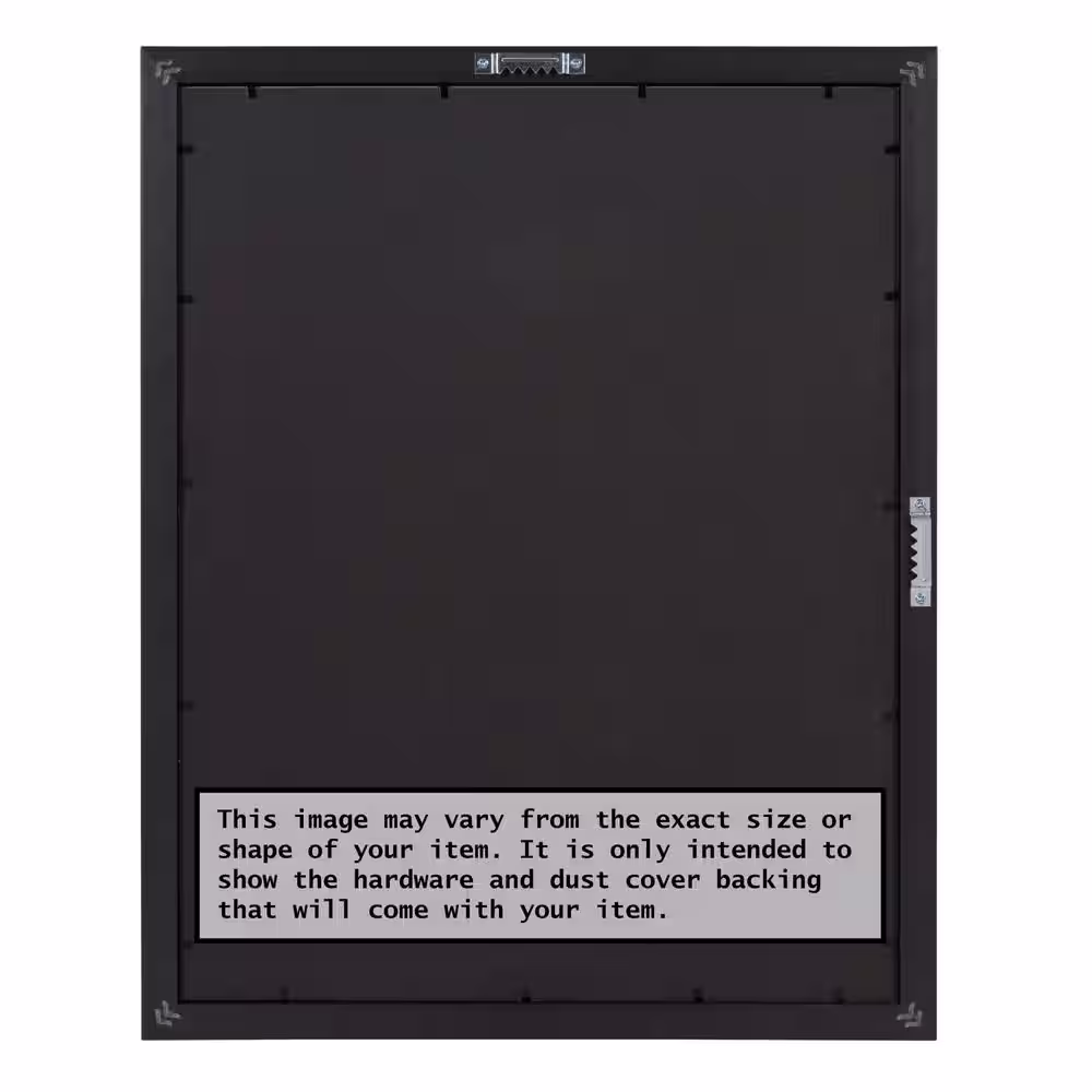 Amanti Art Signore Bronze Wood Picture Frame Opening Size 24 x 36 in.