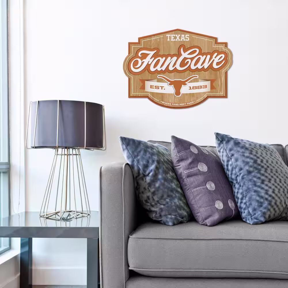 YouTheFan NCAA Tennessee Volunteers Fan Cave Decorative Sign
