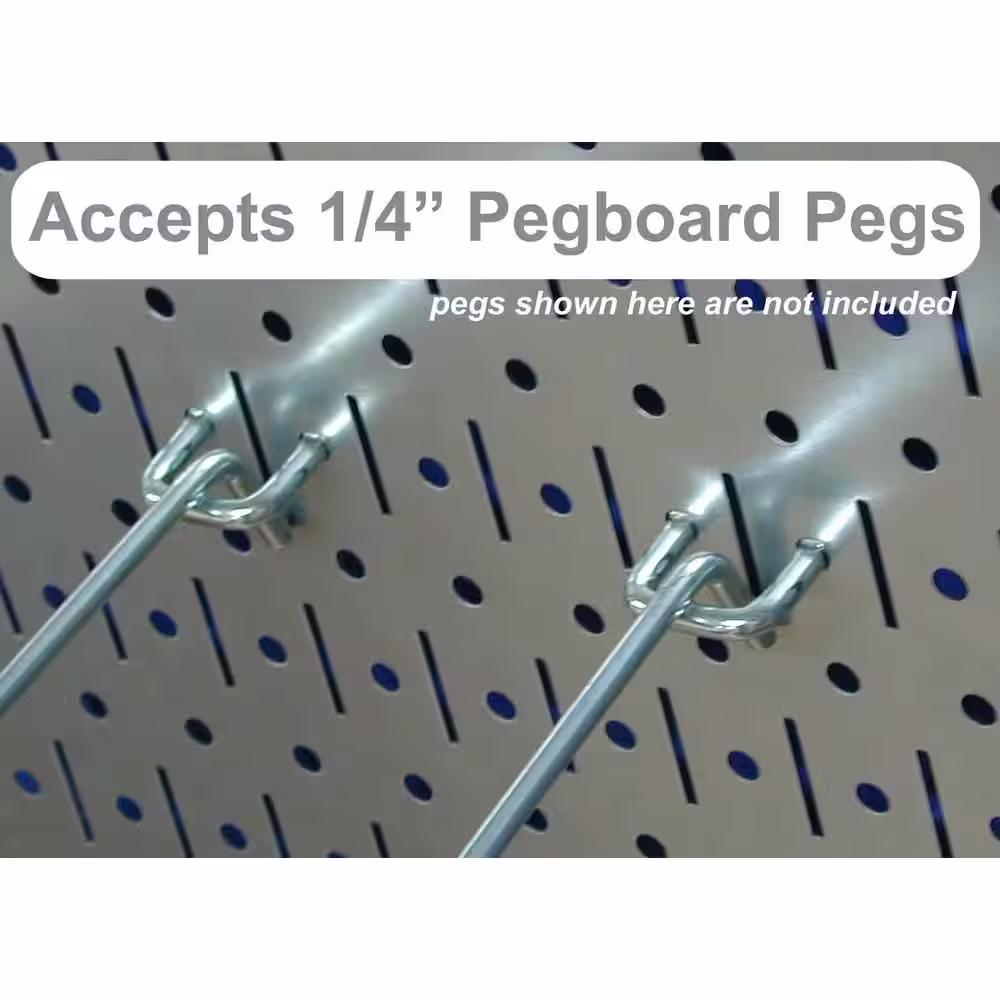 Wall Control 32 in. x 32 in. Beige Metal Pegboard Pack with 2 Pegboard Tool Boards
