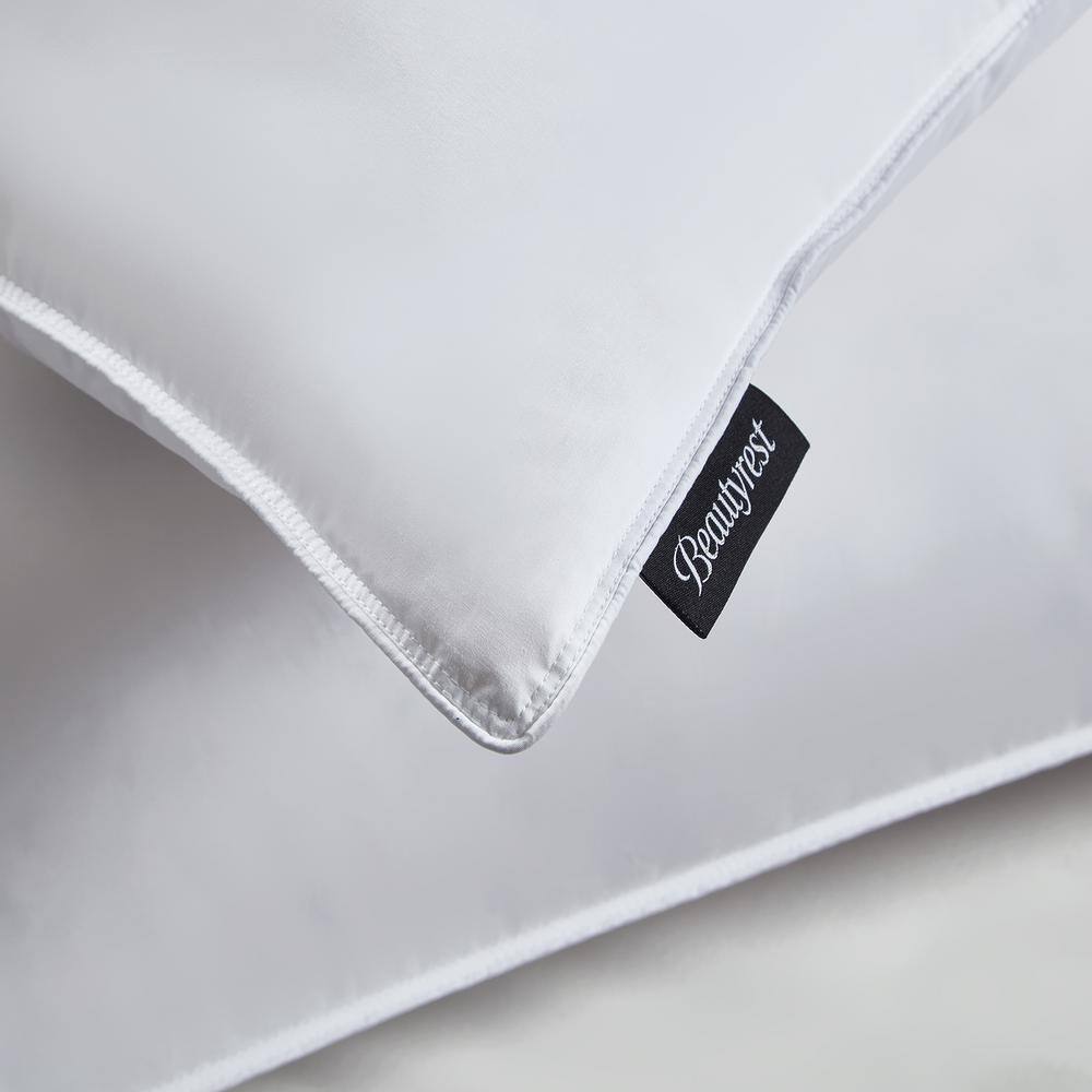 Beautyrest Tencel Cotton Blend Breathable RDS Down Medium Firm King Pillow