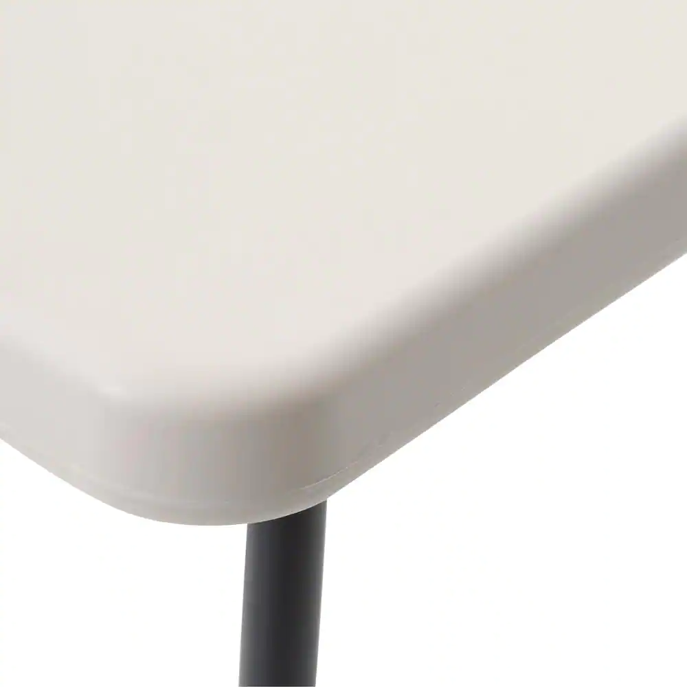 HDX 6 ft. Earth Tan Folding Resin Table