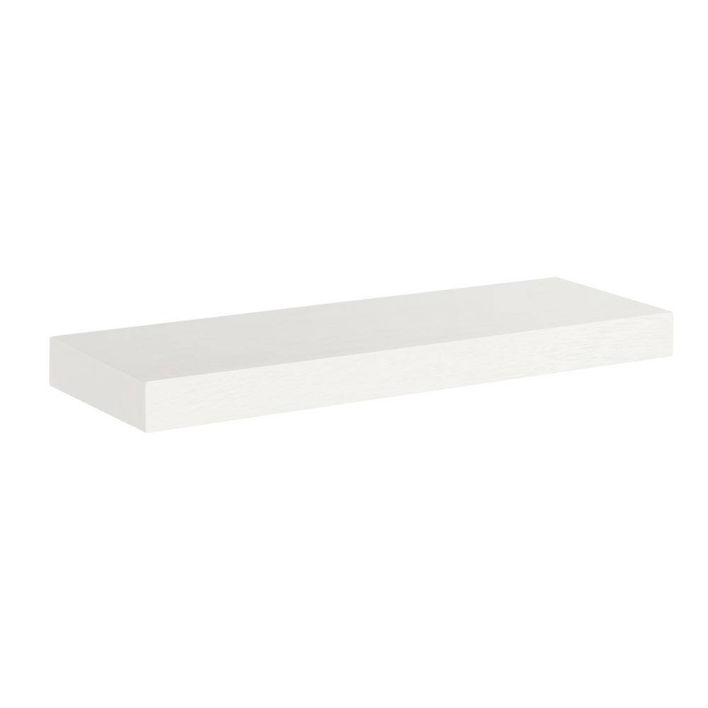 Kate and Laurel Bordeaux White Picture Frame (Set of 10)