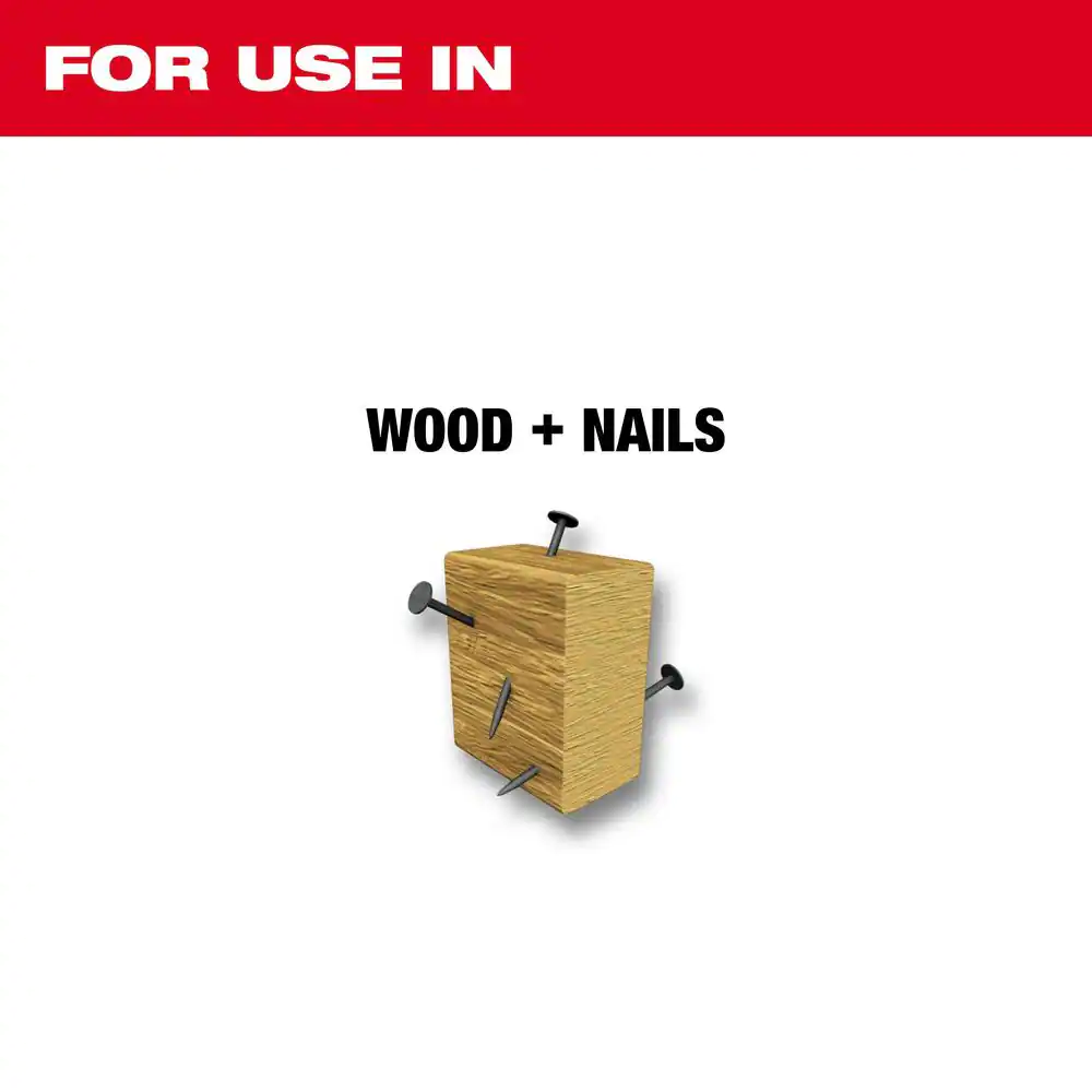 Milwaukee 12 in. 5 TPI Flush Cut Sawzall Reciprocating Saw Blade