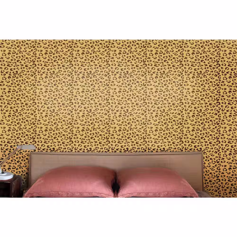Stencil1 Leopard Repeat Pattern Stencil