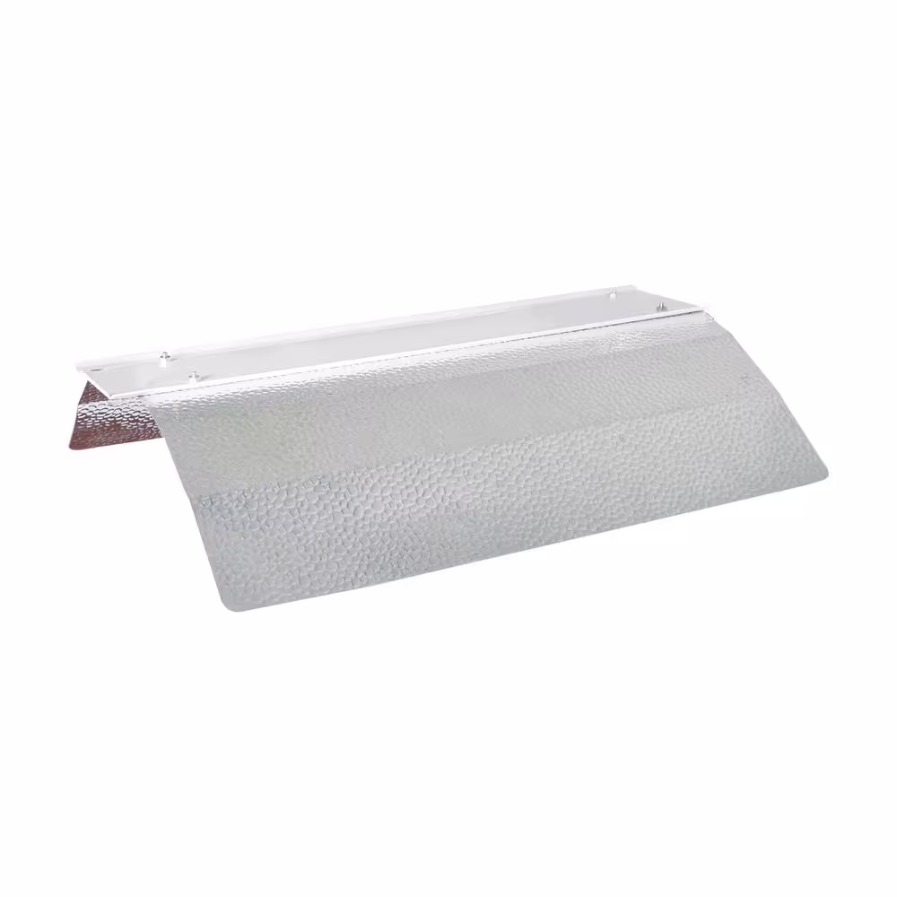Hydro Crunch 19 in. Basic Wing Grow Light Reflector with Socket and Cord for up to 1000-Watt