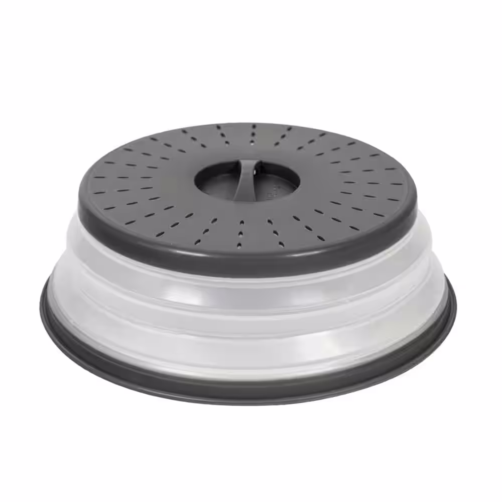 Spectrum Collapsible Microwave Covers for Food and Meal Prep (Set of 3)