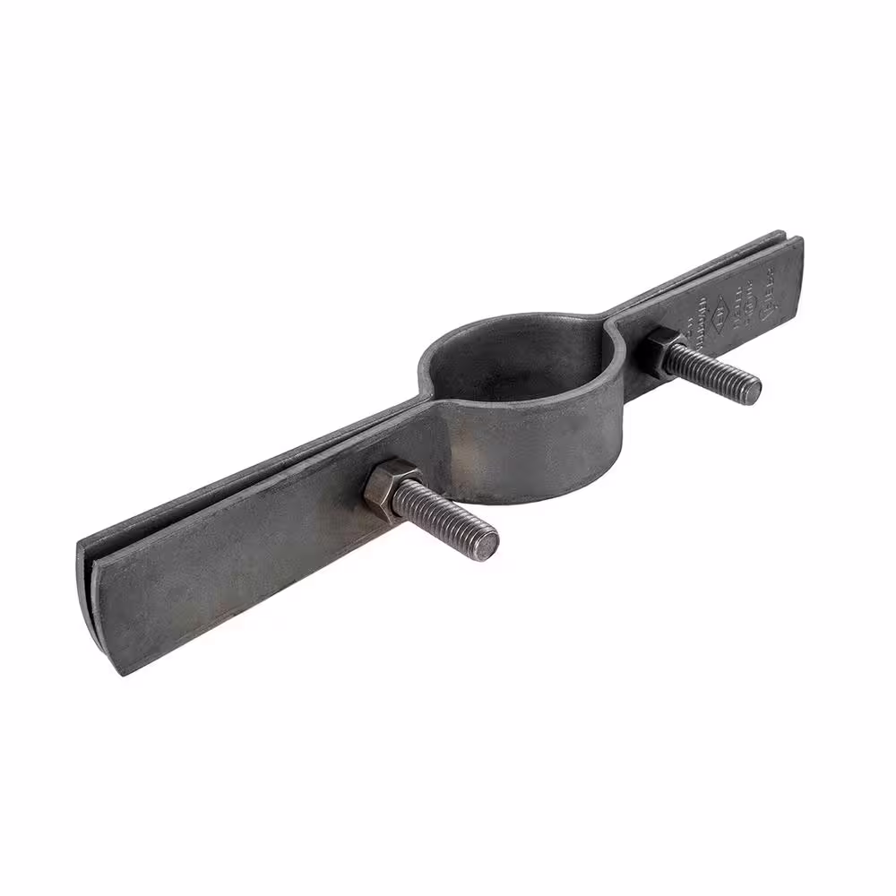 The Plumber's Choice 1-1/4 in. Riser Clamp in Uncoated Steel